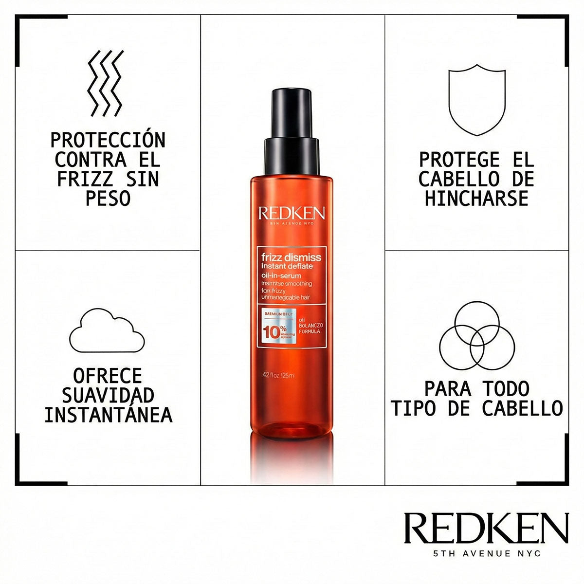 Frizz Dismiss Instant Deflate Oil-In-Serum