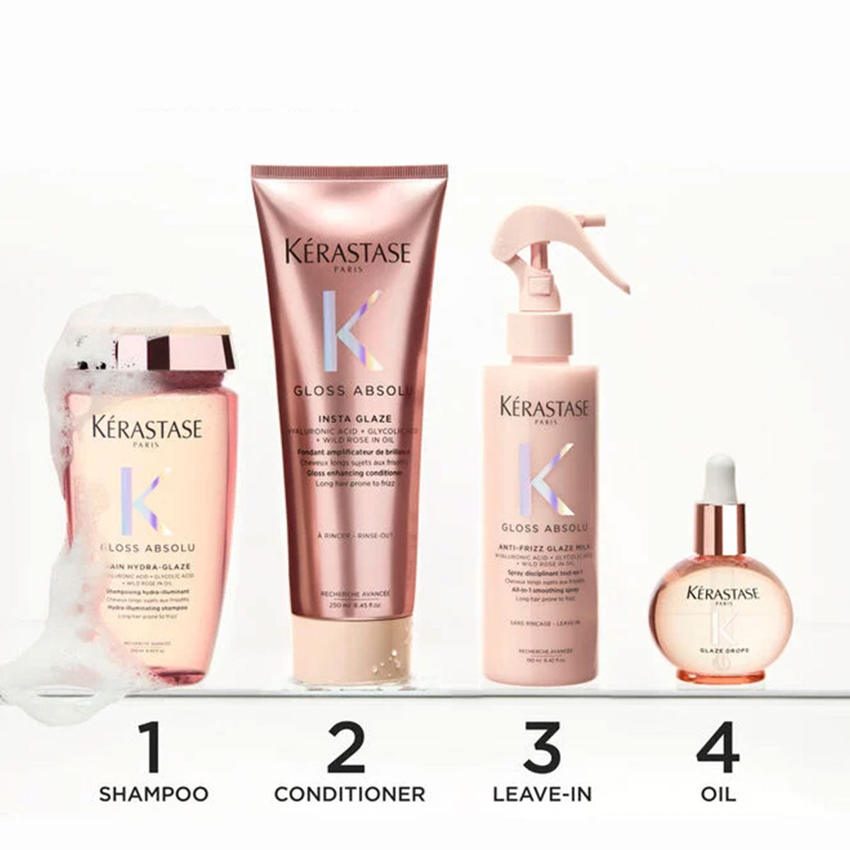 Gloss Absolu Bain Hydra-Glaze Anti-Frizz Shampoo